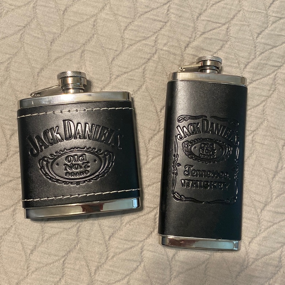 Jack Daniels Flask Set